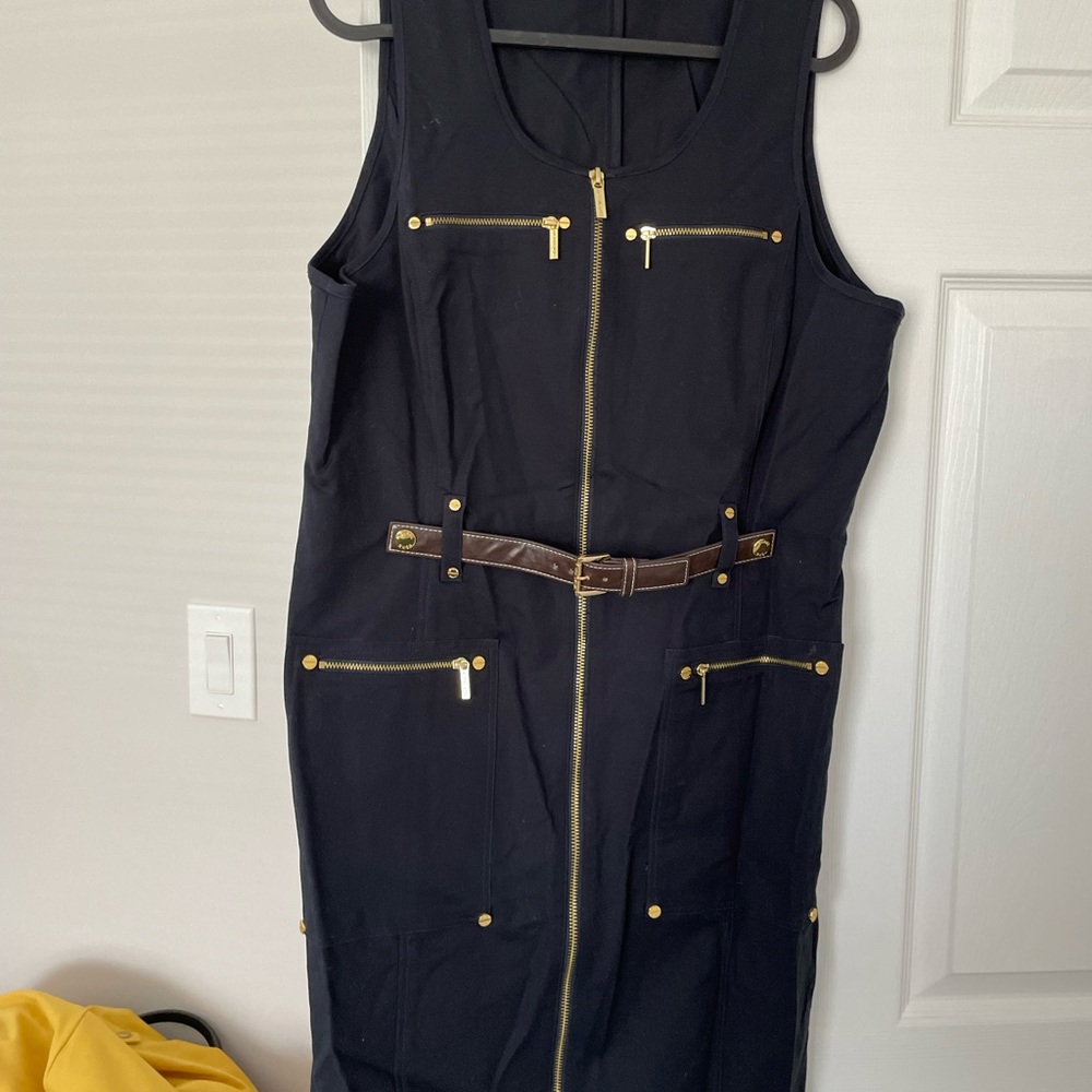 Dark blue Michael Kors dress